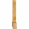 Ekena Millwork Portland Rough Sawn Timber Gable Bracket, Western Red Cedar, 96"W x 32"H x 4"D x 6"F, 8/12 Pitch GBW096X32X0406POR00RWR - alternate 2
